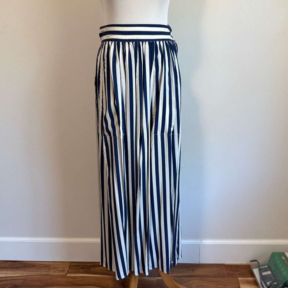 NWT Eva Mendes | Malia Stripe Maxi Skirt - Picture 14 of 15
